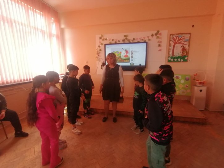 Великденско състезание в 3 клас