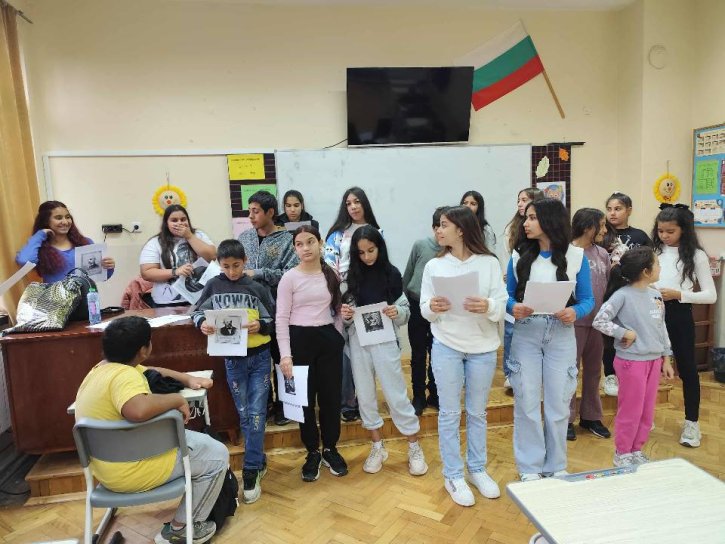 Посещение на учениците от 4-ти клас по случай - 