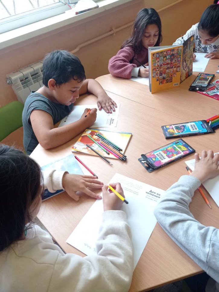 Ученическият съвет и Международният ден на четенето