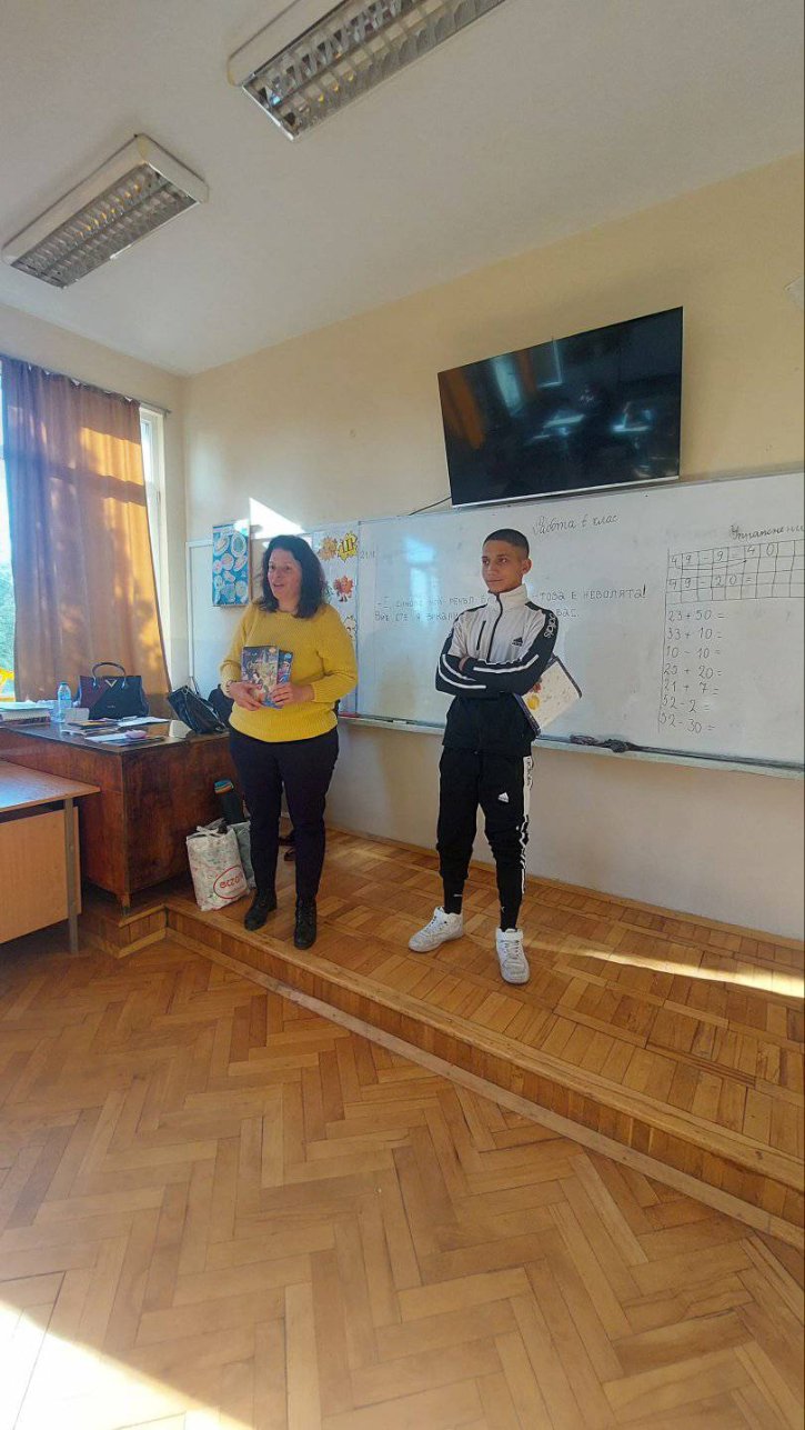 Ученическият съвет и Международният ден на четенето