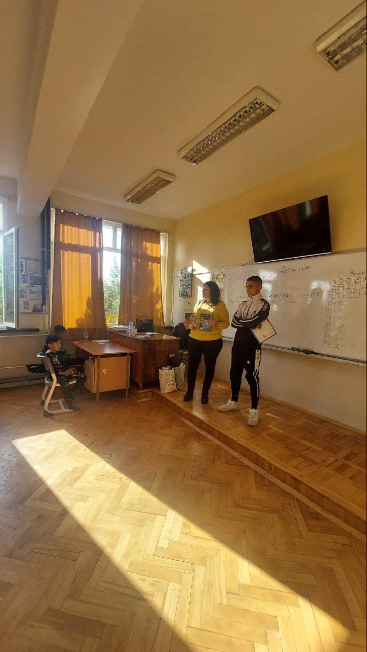 Ученическият съвет и Международният ден на четенето