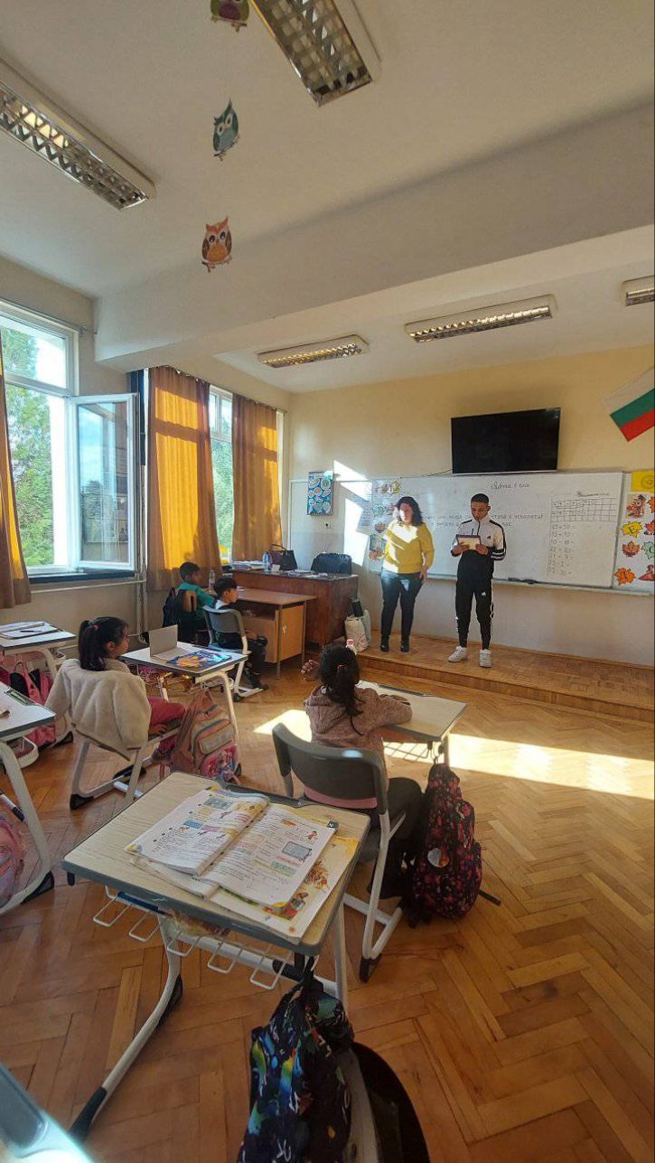 Ученическият съвет и Международният ден на четенето