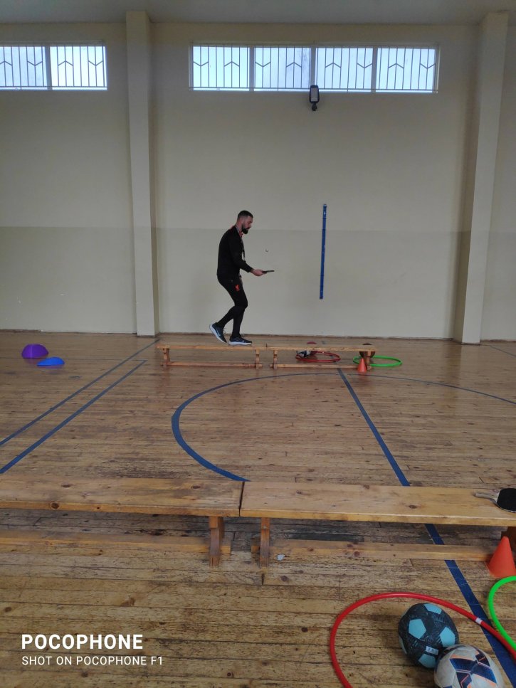 Открит урок на тема „Смятам и спортувам“