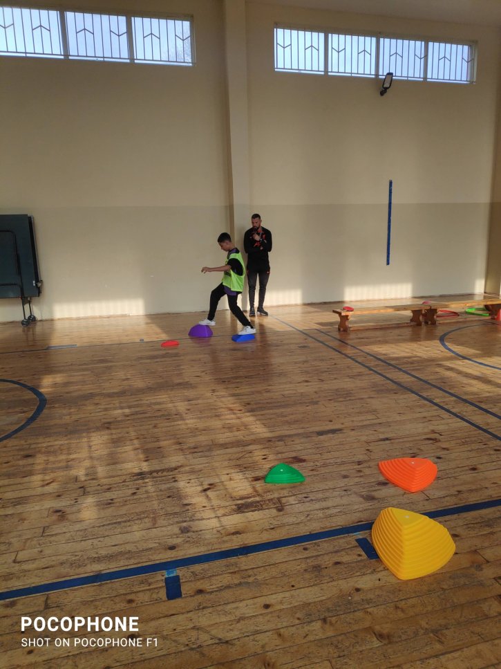 Открит урок на тема „Смятам и спортувам“