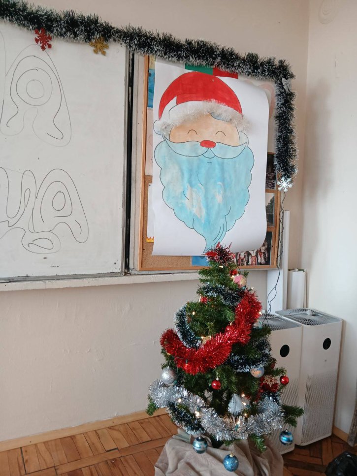 Коледна работилница с ученици и родители