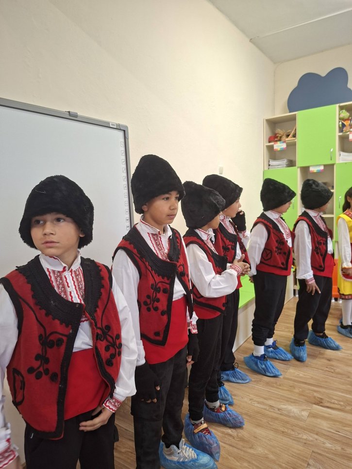 Посещение на учениците от 4. клас в детска градина 