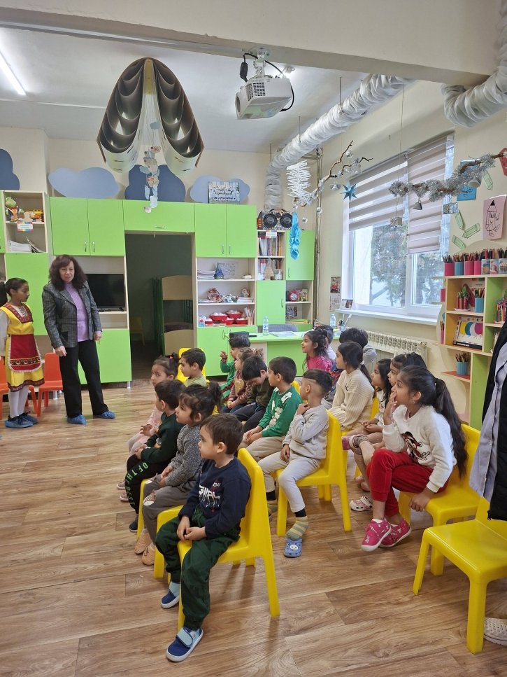 Посещение на учениците от 4. клас в детска градина 