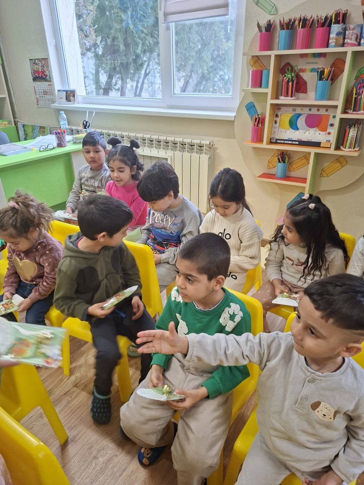 Посещение на учениците от 4. клас в детска градина 