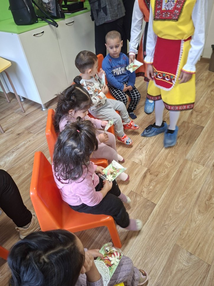 Посещение на учениците от 4. клас в детска градина 