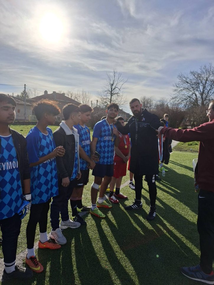 Футболен мач по НП „Заедно в изкуствата и в спорта“ с гости от ФК 