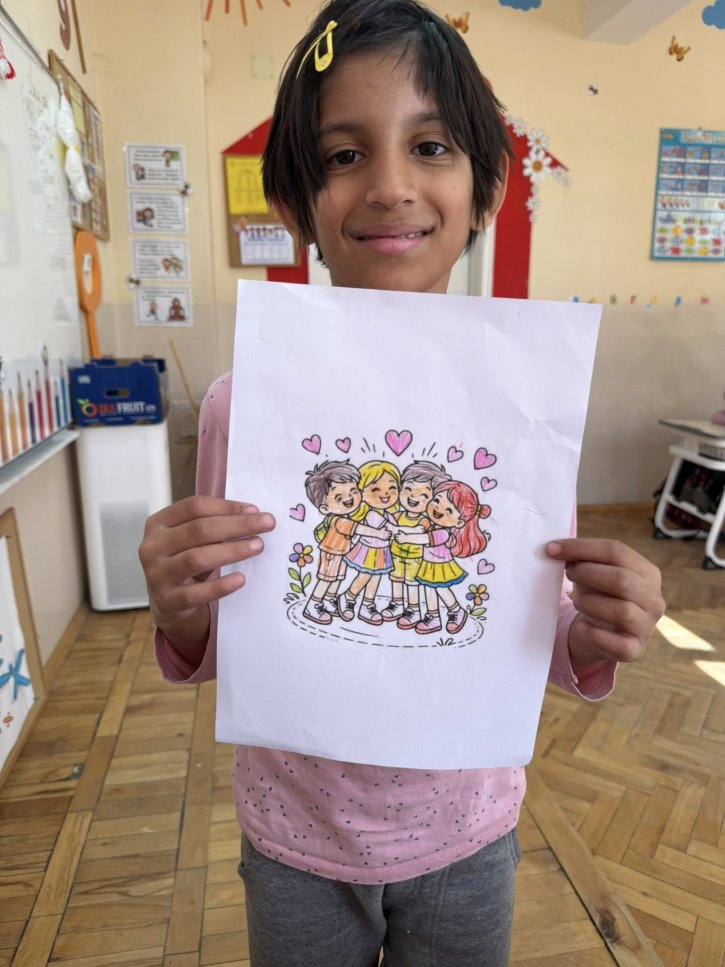 Ученици от ЦДО 1. и 2. клас отбелязаха „Деня на розовата фланелка“.