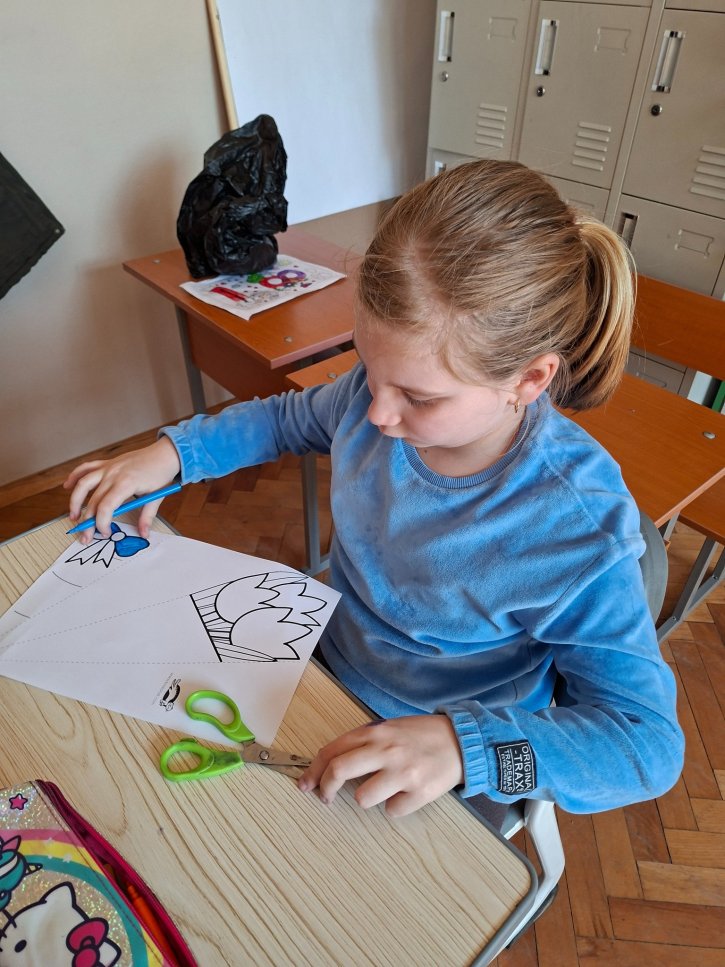 Лалета за мама – творческа инициатива на ученици от 2. клас.