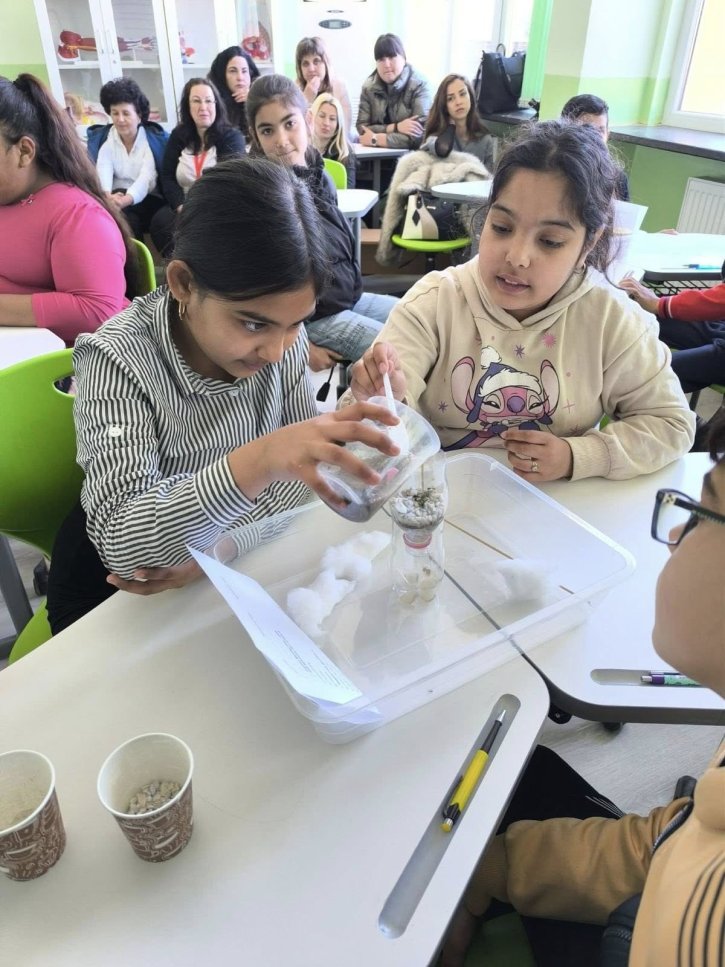 Обмен на добри практики по НП „Иновации в действие“ в ОбУ „Св. св. Кирил и Методий“ – с. Ръжена.