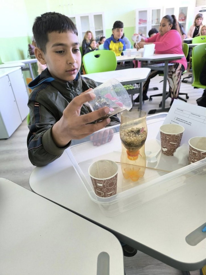 Обмен на добри практики по НП „Иновации в действие“ в ОбУ „Св. св. Кирил и Методий“ – с. Ръжена.