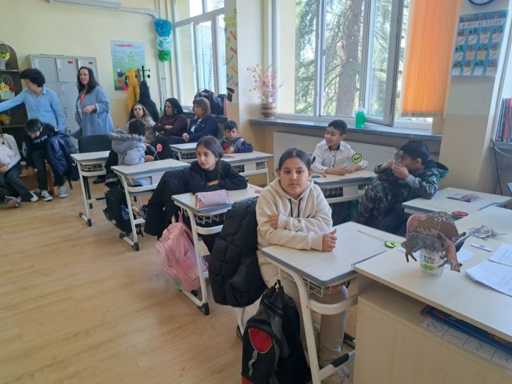 Обмен на добри практики по НП „Иновации в действие“ в ОбУ „Св. св. Кирил и Методий“ – с. Ръжена.