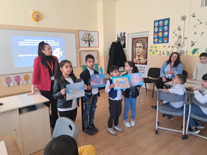 Обмен на добри практики по НП „Иновации в действие“ в ОбУ „Св. св. Кирил и Методий“ – с. Ръжена.