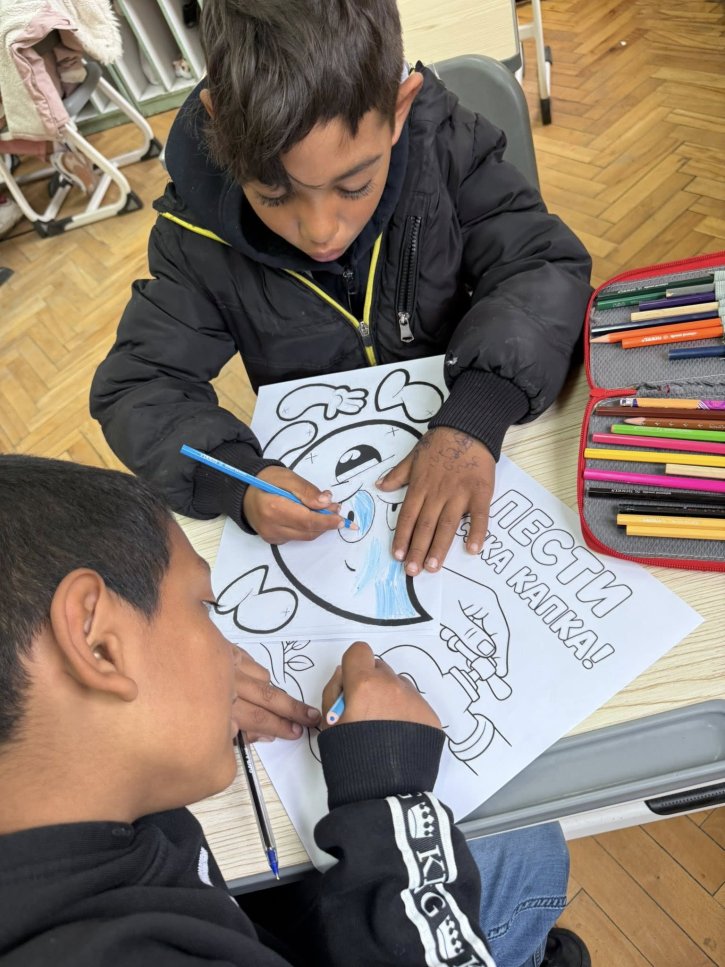 Ученици от ЦДО 1–2 клас отбелязаха Световния ден на водата.