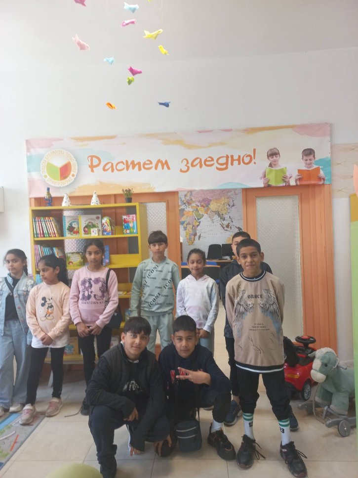 Среща с детския писател Гочо Гочев в Градска библиотека „Пеньо Пенев“