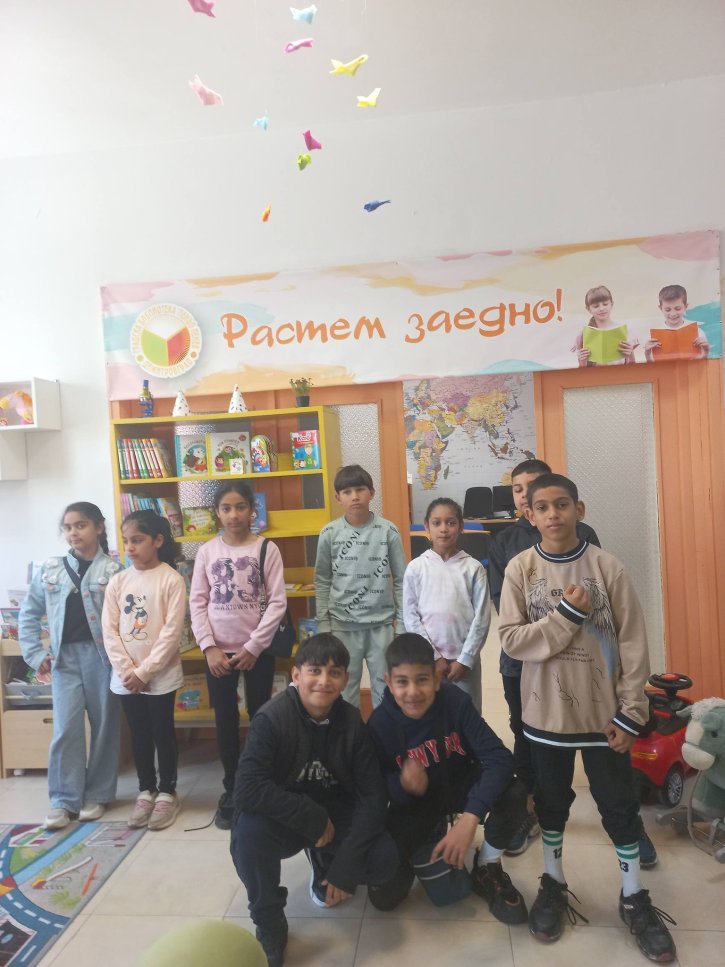 Среща с детския писател Гочо Гочев в Градска библиотека „Пеньо Пенев“