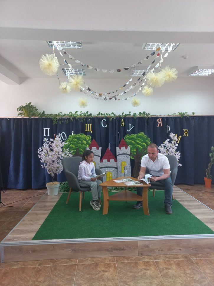 Среща с детския писател Гочо Гочев в Градска библиотека „Пеньо Пенев“