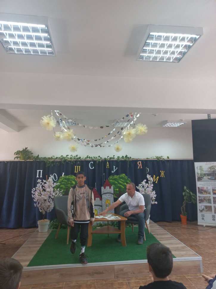 Среща с детския писател Гочо Гочев в Градска библиотека „Пеньо Пенев“