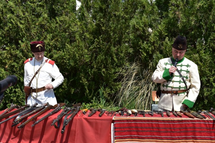 Тържество по повод 150 години от Априлското въстание с участието на НД „Традиция“