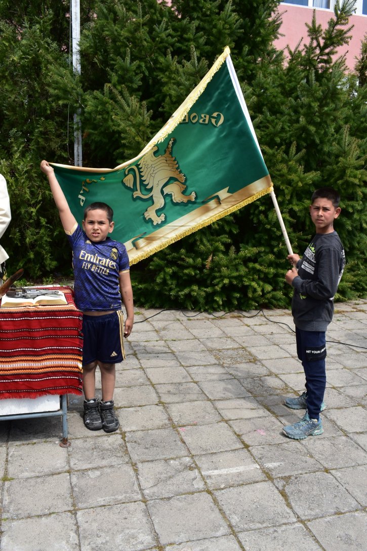 Тържество по повод 150 години от Априлското въстание с участието на НД „Традиция“