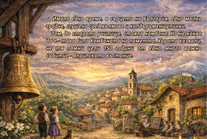Интерактивен урок по БЕЛ, посветен на „Походът на книгата“ и 150 години от Априлското въстание