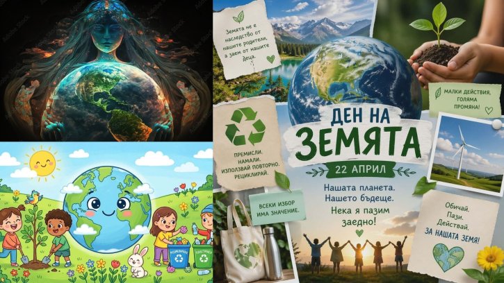 Учениците от клуб „На ти с IT“ отбелязаха Деня на Земята с дигитален проект.