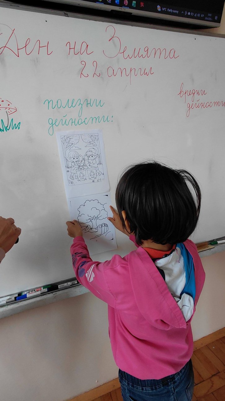 Денят на Земята през погледа на учениците от 2. клас.