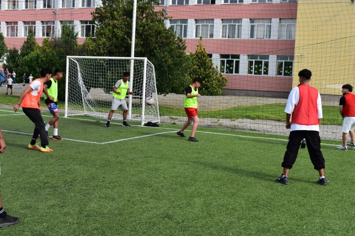 Спортният дух обедини учениците на ОбУ „Св. св. Кирил и Методий“.