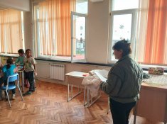 Коледна работилница с ученици и родители