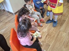 Посещение на учениците от 4. клас в детска градина 