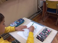 С грижа за природата ученици от 3. клас отбелязаха Деня на водата.