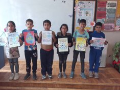 С грижа за природата ученици от 3. клас отбелязаха Деня на водата.