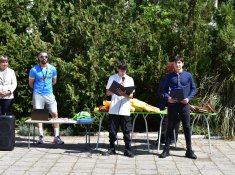 Тържествено награждаване на изявени ученици по повод патронния празник.