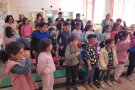 Беседа по богословие и боядисване на великденски яйца
