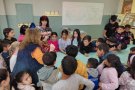 Беседа по богословие и боядисване на великденски яйца