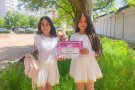 Звездните момичета на конкурс за детско творчество 