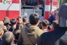 Учебна евакуация с районна служба 