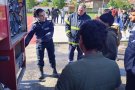 Учебна евакуация с районна служба 