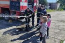 Учебна евакуация с районна служба 