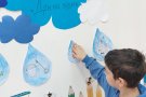 Ученици от 1. клас с урок за значението и опазването на водата.