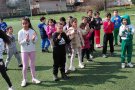 Музикално междучасие с танци и пролетно настроение в училищния двор.