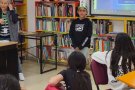 Ученици от 5. клас посетиха Градска библиотека „Пеньо Пенев“ в рамките на Националния маратон на четенето.