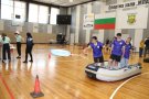 Достойно представяне на ученици от 7. клас в състезанието „Млад спасител“.