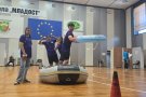 Достойно представяне на ученици от 7. клас в състезанието „Млад спасител“.