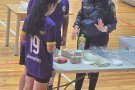 Достойно представяне на ученици от 7. клас в състезанието „Млад спасител“.