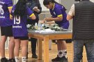 Достойно представяне на ученици от 7. клас в състезанието „Млад спасител“.