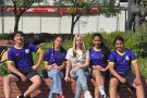 Достойно представяне на ученици от 7. клас в състезанието „Млад спасител“.